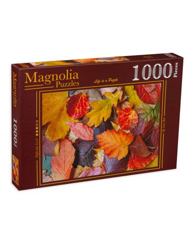 Παζλ Magnolia από 1000 κομμάτια - Φθινοπωρινά φύλλα - 1