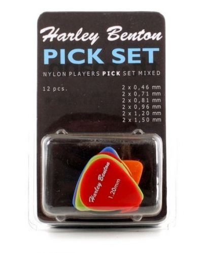 Πένες κιθάρας Harley Benton - Pick Set Mixed, πολύχρωμες - 2