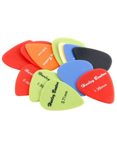 Πένες κιθάρας Harley Benton - Pick Set Mixed, πολύχρωμες - 1