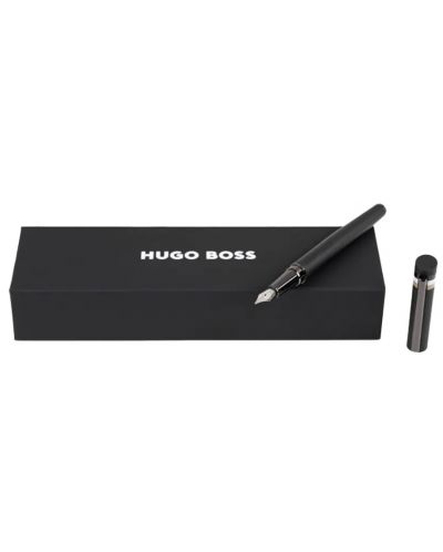 Πέννα Hugo Boss Loop Iconic - Μαύρο  - 5