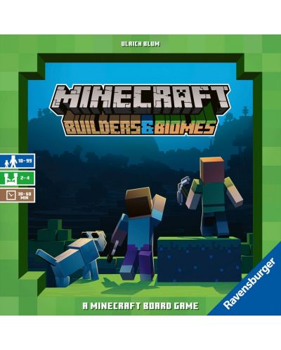 Επιτραπέζιο παιχνίδι Minecraft: Builders & Biomes - οικογενειακό - 1