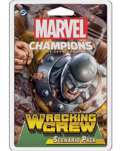 Επέκταση για επιτραπέζιο παιχνίδι Marvel Champions - The Wrecking Crew Scenario Pack - 1