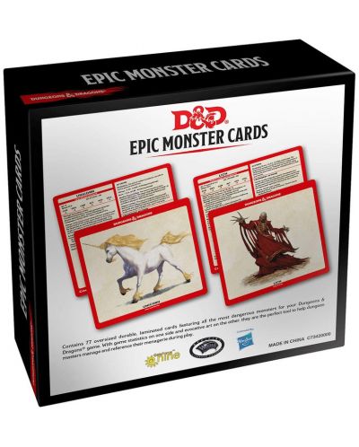 Προσθήκη σε παιχνίδι ρόλων Dungeons & Dragons - Epic Monster Cards - 2