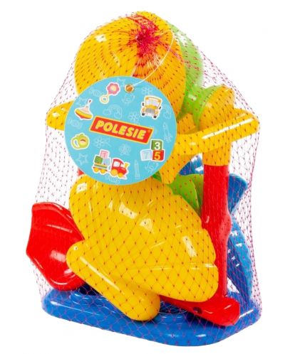 Σετ παραλίας Polesie Toys - Μύλος, 5 μέρη, ποικιλία - 4