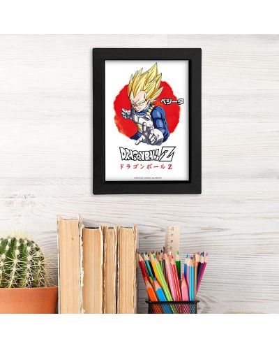 Αφίσα με κορνίζα The Good Gift Animation: Dragon Ball Z - Super Saiyan Vegeta - 3