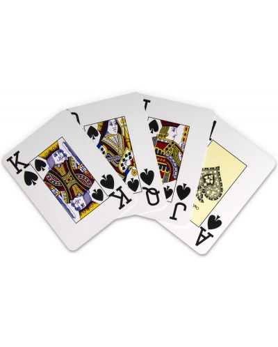 Πλαστικές κάρτες πόκερ Texas Poker - μαύρη πλάτη - 2