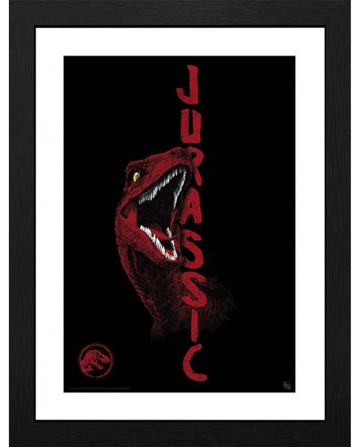 Αφίσα με κορνίζα  GB eye Movies: Jurassic World - Raptor - 1