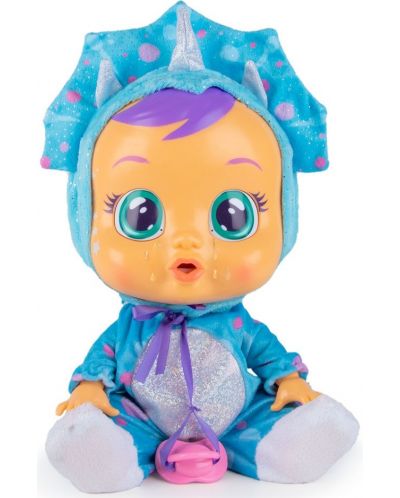 Κούκλα που κλαίει IMC Toys Cry Babies - Τίνα, δεινόσαυρος - 5