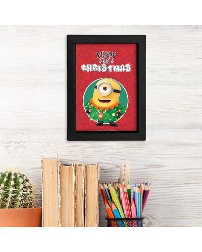 Αφίσα με κορνίζα  The Good Gift Animation: Minions - Ready for Christmas - 3