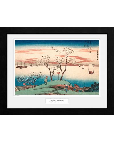 Αφίσα με κορνίζα GB eye Art: Hiroshige - Cherry Blossom at Gotenya - 1