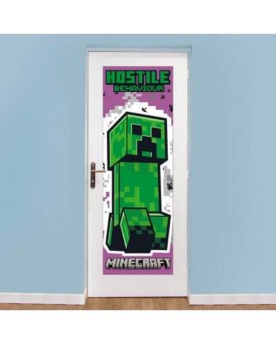 Αφίσα πόρτας GB eye Games: Minecraft - Creeper - 3