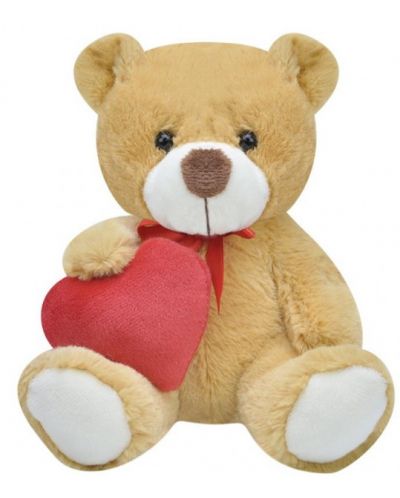Λούτρινο αρκουδάκι με καρδιά  Tea Toys - 20 cm - 1