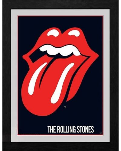 Αφίσα με κορνίζα GB eye Music: The Rolling Stones - Lips - 1
