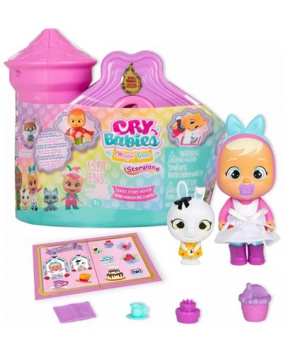 Μίνι κούκλα που κλαίει IMC Toys Cry Babies Magic Tears - Στο σπίτι, ποικιλία - 1
