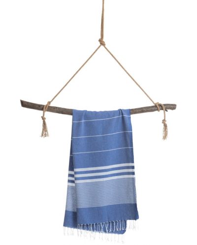 Πετσέτα θαλάσσης σε κουτί Hello Towels - Malibu, 100 х 180 cm,100% βαμβάκι, μπλε - 3