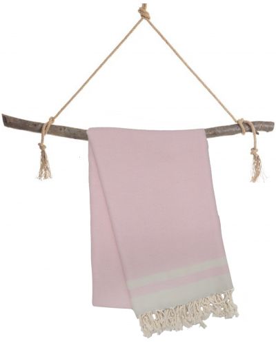 Πετσέτα θαλάσσης σε κουτί  Hello Towels - New Collection, 100 х 180 cm, 100% βαμβάκι, ροζ-μπεζ - 3