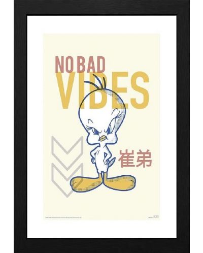 Αφίσα με κορνίζα  GB eye Animation: Looney Tunes - Tweety Vibes - 1