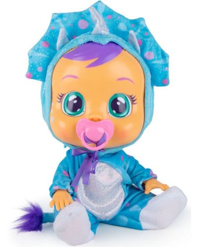 Κούκλα που κλαίει IMC Toys Cry Babies - Τίνα, δεινόσαυρος - 6