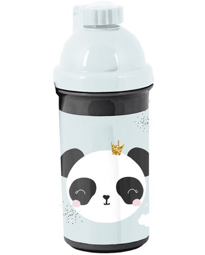 Πλαστικό μπουκάλι Paso Panda - Με ιμάντα ώμου, 500 ml - 1