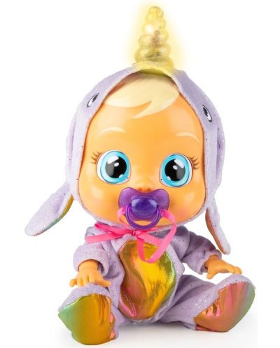 Κούκλα που κλαίει  IMC Toys Cry Babies Special Edition - Narvi, με ένα λαμπερό κέρατο - 5