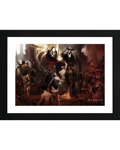 Αφίσα με κορνίζα GB eye Games: Diablo IV - Nephalem - 1