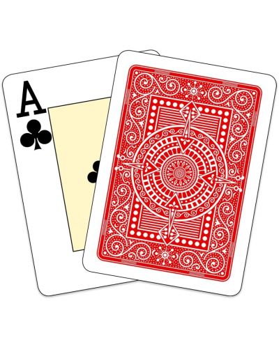 Πλαστικές κάρτες πόκερ Texas Poker - κόκκινη πλάτη - 3