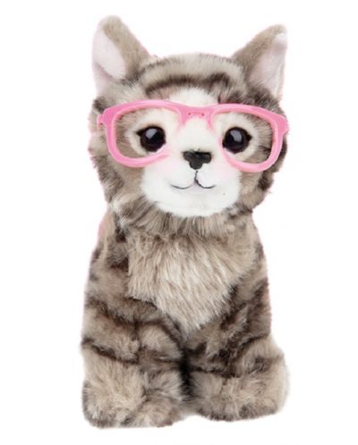 Λούτρινο παιχνίδι Studio Pets - Βρετανική γατούλα με γυαλιά, Paige - 1