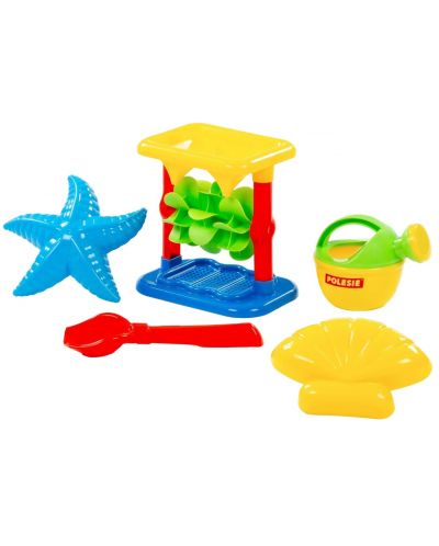 Σετ παραλίας Polesie Toys - Μύλος, 5 μέρη, ποικιλία - 1