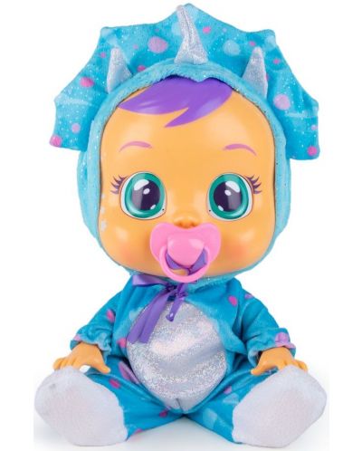 Κούκλα που κλαίει IMC Toys Cry Babies - Τίνα, δεινόσαυρος - 4