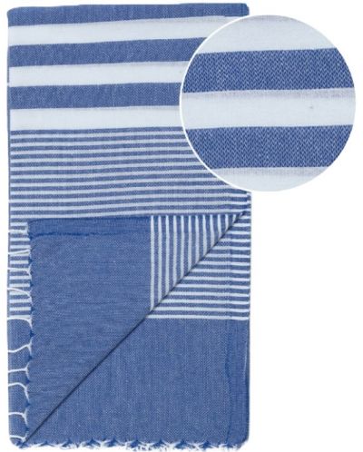 Πετσέτα θαλάσσης σε κουτί Hello Towels - Malibu, 100 х 180 cm,100% βαμβάκι, μπλε - 2