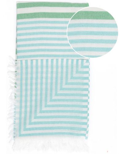 Πετσέτα θαλάσσης σε κουτί Hello Towels - Bali, 100 х 180 cm,100% βαμβάκι, τιρκουάζ πράσινο - 2
