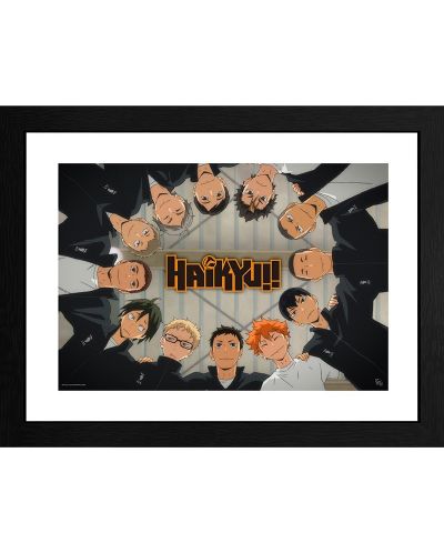 Αφίσα με κορνίζα GB eye Animation: Haikyu!! - Karasuno Fight - 1