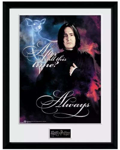 Αφίσα με κορνίζα GB eye Movies: Harry Potter - Snape Always - 1