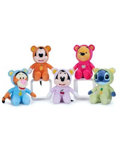 Плюшена играчка Disney Plush - Γουίνι το Αρκουδάκι με βρεφική φόρμα, 30 εκ - 2