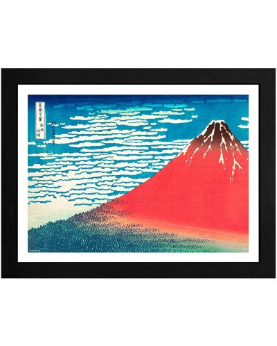 Αφίσα με κορνίζα GB Eye Art: Hokusai - Red Fuji - 1
