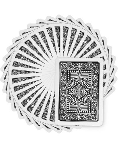 Πλαστικές κάρτες πόκερ Texas Poker - μαύρη πλάτη - 3