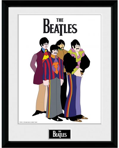 Αφίσα με κορνίζα  GB eye Music: The Beatles - Yellow Submarine Group - 1