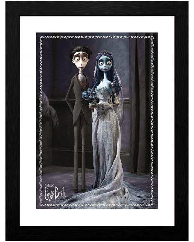Αφίσα με κορνίζα GB Eye Animation: Corpse Bride - Emily & Victor	 - 1