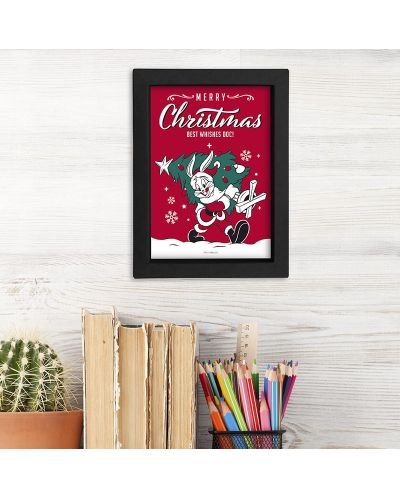 Αφίσα με κορνίζα  The Good Gift Animation: Looney Tunes - Merry Christmas - 3
