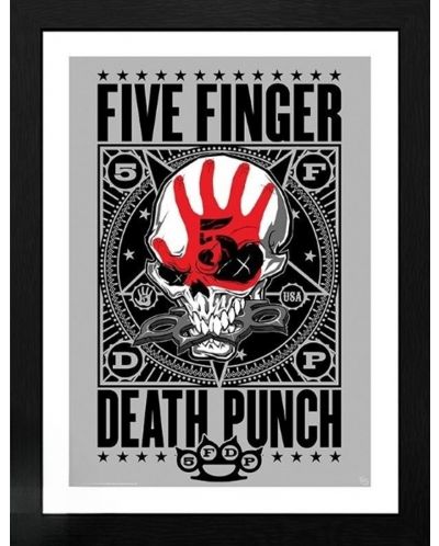 Αφίσα με κορνίζα GB eye Music: Five Finger Death Punch - Punchagram - 1