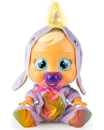 Κούκλα που κλαίει  IMC Toys Cry Babies Special Edition - Narvi, με ένα λαμπερό κέρατο - 3