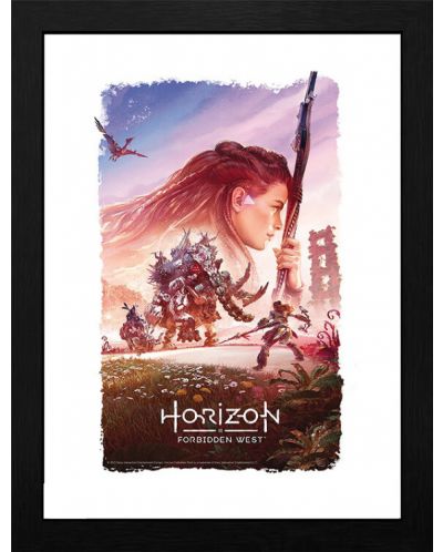 Αφίσα με κορνίζα  GB eye Games: Horizon Forbidden West - Key Art - 1