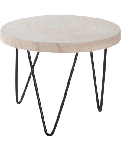 Βοηθητικό τραπέζι H&S - 23 x 18,5 cm, ξύλο/μέταλλο - 1