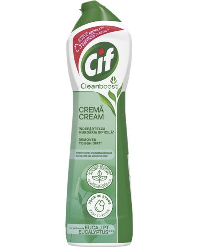 Καθαριστικό  Cif - Cream Eucalyptus & Herbal Extracts, 500 ml - 1