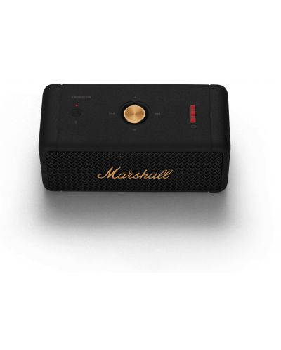 Φορητό ηχείο Marshall - Emberton, Black & Brass - 3