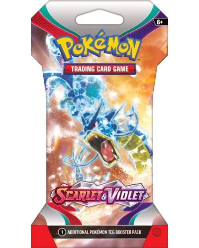 Pokemon TCG: Scarlet & Violet Sleeved Booster	 - 1