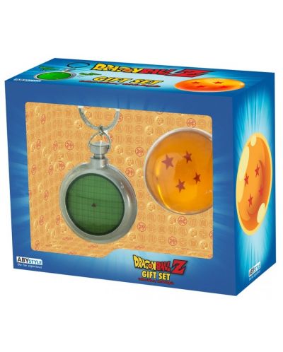 Σετ δώρων ABYstyle Animation: Dragon Ball Z - Dragon Ball & Radar Keychain - 1
