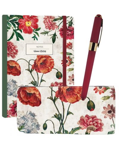 Σετ δώρου Victoria's Journals - Poppy, 3 μέρη, σε κουτί - 1