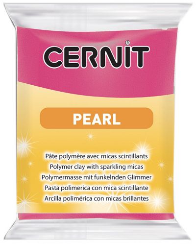 Πολυμερικός Πηλός Cernit Pearl - Magenta, 56 g - 1