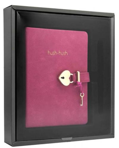 Σετ δώρου Victoria's Journals - Hush Hush, ροζ, 2 μέρη, σε κουτί - 2